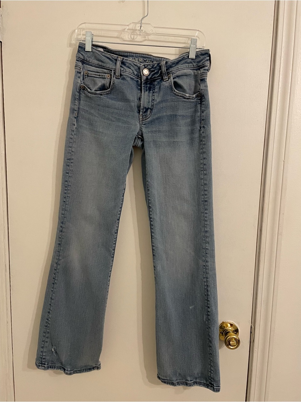 American Eagle Outfitters Light Blue Flare Jeans